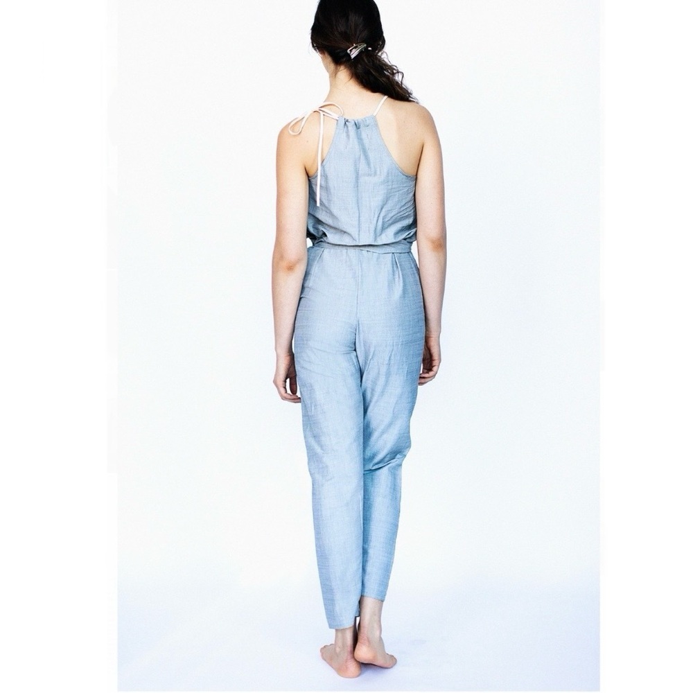 Hackwith Design House Light Blue Jumpsuit - image 4